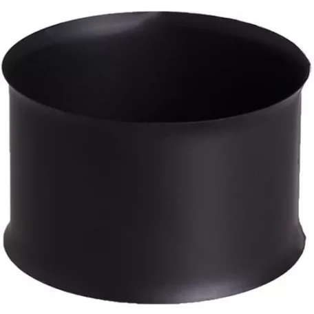 Füstcső Falhüvely Fekete 0,5mm D150mm 