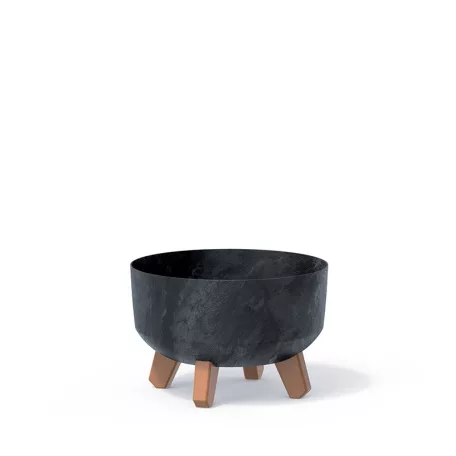 Prosperplast Virágláda Kültéri Grácia Antracit Dgrl400Le-S433 - 380X270X380 mm