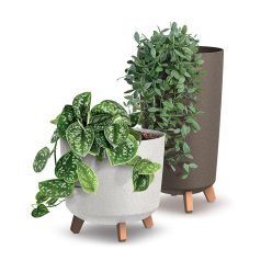   VIRÁGLÁDA KÜLTÉRI GRÁCIA KÁVÉ DGTL240W-4625W - 239X445X239MM