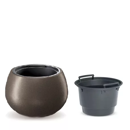 HEOS-E Virágcserép Kültéri Fagyálló Kávé dbhek440W-4625W 436X270X436 mm