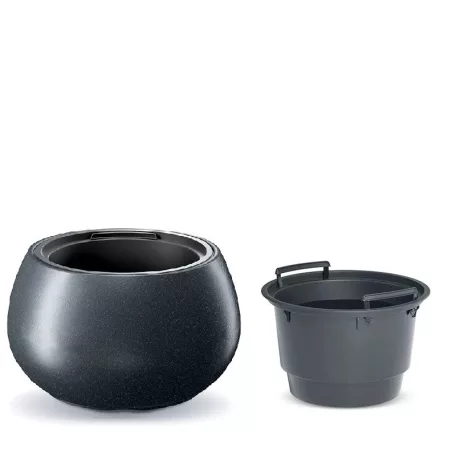 HEOS-E Virágcserép Kültéri Fagyálló Antr dbhek440W-S433W 436X270X436 mm