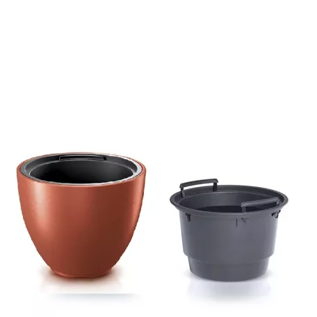 HEOS Virágcserép Kültéri Fagyálló Réz dbhem470-7598U 469X360X469 mm