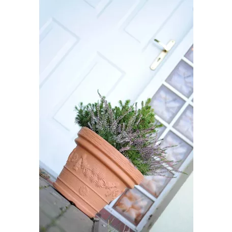 Virágcserép Műanyag 45 Decora Tégla dbde45-R736 450X358X450 mm