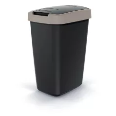 Keden Szemetes Kuka Comp. 45 Lit. Fedeles Nsab45-Wg5C Barna