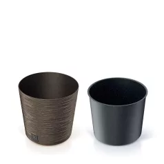   Virágcserép 300 Furu Round Kávé Dfr300W-4625W 300X294X300 mm