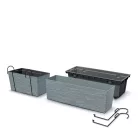 Balkonláda 600W Furu Case Fehér Dfc600W-S449 580X180X195 mm