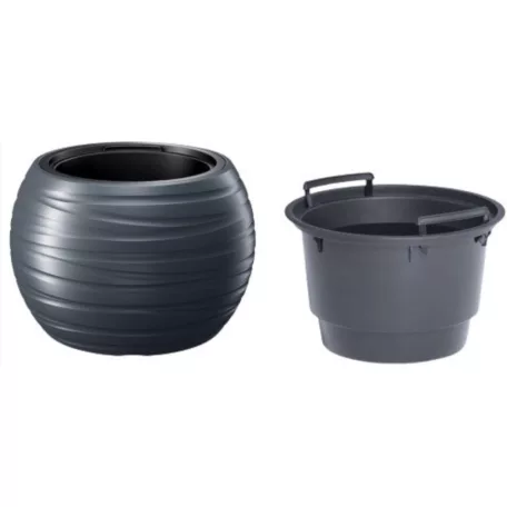 Virágcserép 400 Maze Antracit dbmzk400-S433 396X260X396 mm