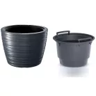 Virágcserép 500 Maze Antracit Dlmz500-S433 475X349X475 mm
