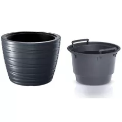 Virágcserép 500 Maze Antracit Dlmz500-S433 475X349X475 mm