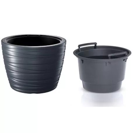 Virágcserép 500 Maze Antracit Dlmz500-S433 475X349X475 mm