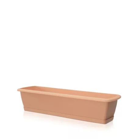 RESPANA Balkonláda Alátéttel Terrakotta Ise600P-R624 590X184X150 mm