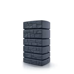   Prosperplast Esővíz Gyűjtő Tartály 500L Tower Stone Idtst500-S433 - Antracit
