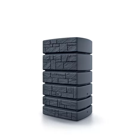 Prosperplast Esővíz Gyűjtő Tartály 500L Tower Stone Idtst500-S433 - Antracit