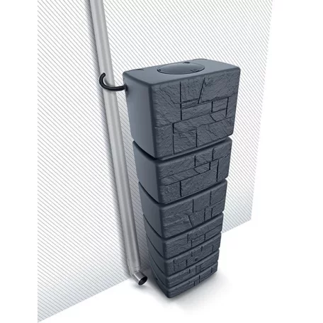 Prosperplast Esővíz Gyűjtő Tartály 500L Tower Stone Idtst500-S433 - Antracit