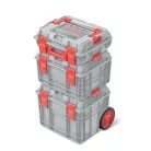 Szerszámosláda Mobil 3 Rész.Abs.Zár Kxcas454085-4C C-Block 450X380X845 mm