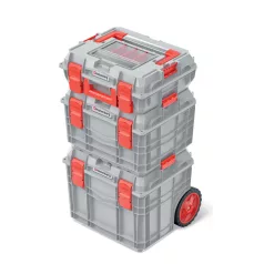   Szerszámosláda Mobil 3 Rész.Abs.Zár Kxcas454085-4C C-Block 450X380X845 mm