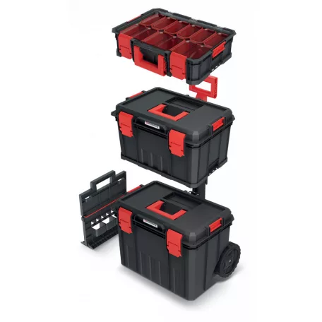 Kistenberg Szerszámosláda Mobil 3Rész.Abs Zár Kmss553585B Modular 530X355X825 mm