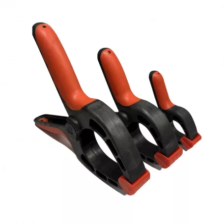 Szorítócsipesz 150mm Műanyag Rugós Sd4