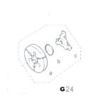 RÖPSÚLY BELSŐ LÁNCFŰRÉSZ ALK. G24 KOMPL