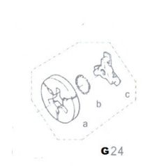 RÖPSÚLY BELSŐ LÁNCFŰRÉSZ ALK. G24 KOMPL