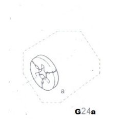 RÖPSÚLY LÁNCFŰRÉSZ ALK. G24a FÉLHOLD