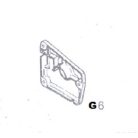 OLAJPUMPA FEDÉL MŰANYAG LÁNCFŰRÉSZ ALK. G6