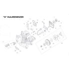 OLAJPUMPA FEDÉL MŰANYAG LÁNCFŰRÉSZ ALK. G6