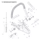 Gázrögzitő Műa.Patent Láncfűrész Alk. C15