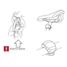 Lámpa Kerékpárhoz Ledes /Pár/ Első-Hátsó 7-4