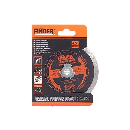 FINDER Gyémánt Vágótárcsa 115 Csemp-Pad. 195554