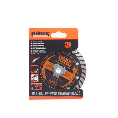 GYÉMÁNT VÁGÓTÁRCSA 115MM TURBÓ FINDER 195560