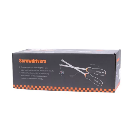 FINDER Csavarhúzó Lapos 8*200mm Műa.Ny. 193028