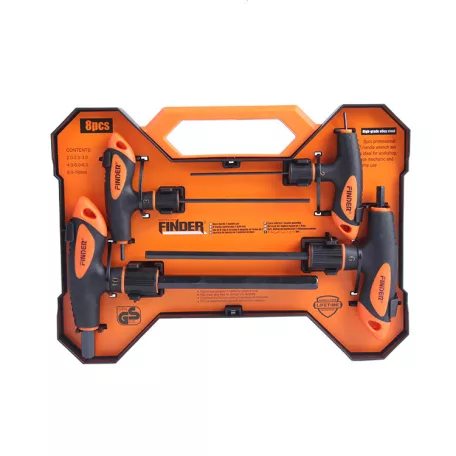 FINDER Imbuszkulcs Klt. 8R. T-Fog. 2-10M 193162