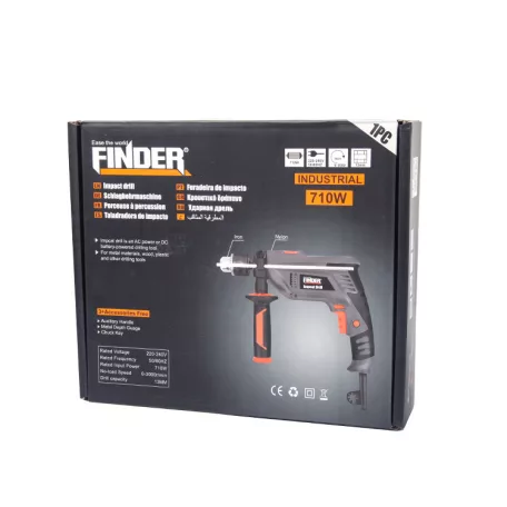 FINDER Ütvefúrógép 710W Q13mm 197218