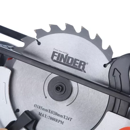 FINDER Körfűrészgép 185mm 1200W 197226
