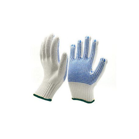 CÉRNAKESZTYŰ 65GR. PÖTTYÖS 1PÁR 12P/CS. 13-1