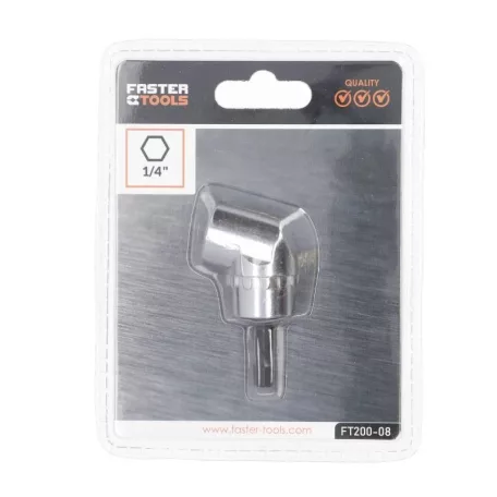 FASTER TOOLS Sarokfúró-Csavarozó Adapter 90Fok. 6985 Ft200-08