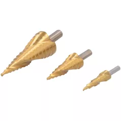   TITÁN Lépcsős Fúró Klt. 3 Rész. 4-32 mm B 7287 Draumet D216-01