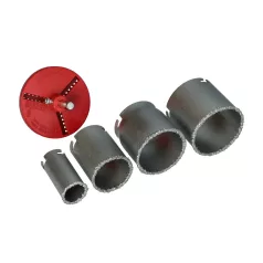   FASTER TOOLS Körkivágó Készlet Carbid 33-73 mm 5R. 1156 Ft234-14