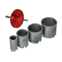   FASTER TOOLS Körkivágó Készlet Carbid 33-73 mm 5R. 1156 Ft234-14