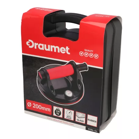 DRAUMET Üvegtábla Emelő 200 mm Erős 130 Kg-Ig D286-04
