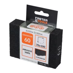 FASTER TOOLS Csiszolószivacs 70X100 mm P60 2591 Ft247-02