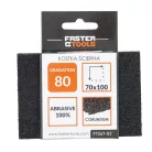 FASTER TOOLS Csiszolószivacs 70X100 mm P80 2592 Ft247-03