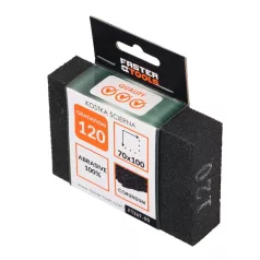 FASTER TOOLS Csiszolószivacs 70X100 mm P120 2594 Ft247-05