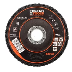 FASTER TOOLS Négertárcsa 125*22 mm 6642 Ft220-11