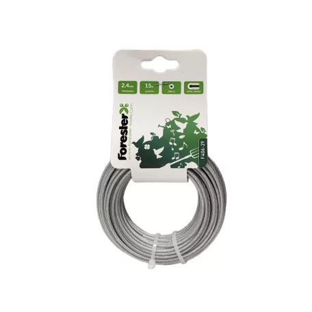 FORESTER Fűkasza Damil Fém Szálas 2,4 Mm/15M 6380 F406-29