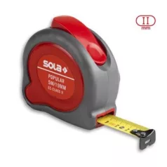 SOLA Mérőszalag Acél 5M Pp5 Piros 19 mm