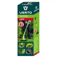 VERTO Fűszegélynyíró 350W Vágósz: 250 mm