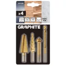 GRAPHITE Lépcsős Fúró,Kúpsüllyesztő Klt 3-12-Ig Tin