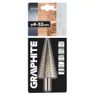 GRAPHITE Lépcsős Fúró 4-32 mm 